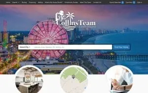 The Collins Team at Realty ONE Group Dockside website