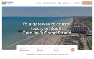 Beach Star Realty website