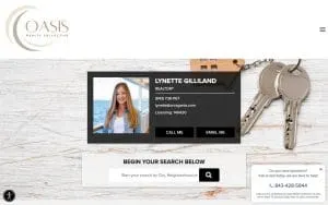 Lynette C Gilliland | Oasis Realty Collective website