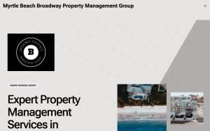 Broadway Property Management Group 1551 21st Ave N. Myrtle Beach, SC 29577