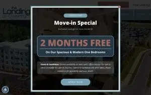 The Landing at Coventry website