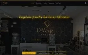 Davari Jewelry website