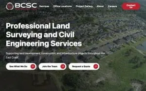 Bateman Civil Survey Company of Myrtle Beach website