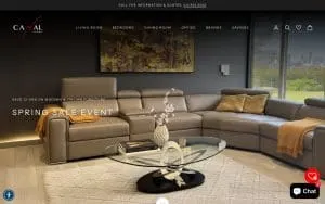 Canal Furniture of New York website
