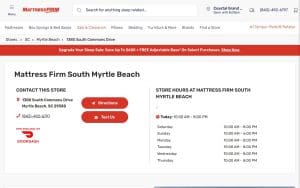 Mattress Firm South Myrtle Beach