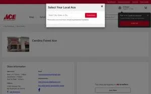Carolina Forest Ace website