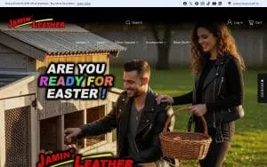 Jamin Leather website