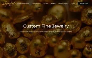 Symbols Jewelers website