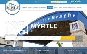 Grand Strand Resorts website