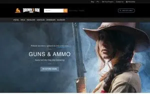 Brown & Son Guns, Inc. website