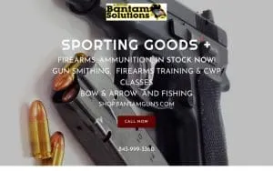 Bantam Solutions LLC website
