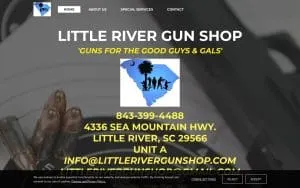 Little River Gun Shop website