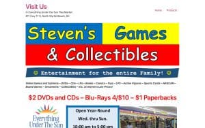 Steven's Games and Collectibles