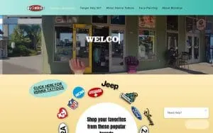 Blondies Henna and Gift Shop(Across from Margaritaville restaurant) website