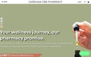 Carolina CBD Pharmacy website