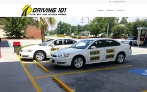 Driving 101 Driving School website