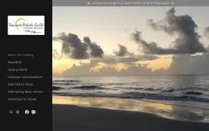 Seacoast Artists Gallery website