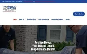 Positive Moves Relocation and Transfer LLC website