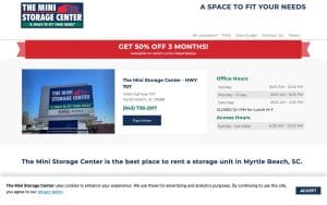 The Mini Storage Center