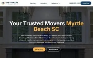 Undergrads Moving | Movers Myrtle Beach SC website