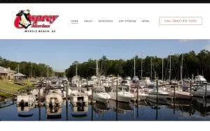 Osprey Marina website