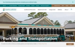 Coastal Carolina University Transportation Services