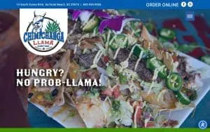 Chimichanga llama website