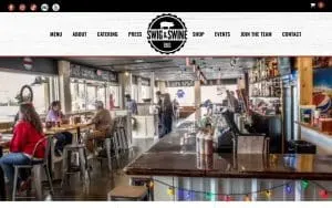 Swig & Swine website
