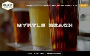 Liberty Tap Room & Grill website