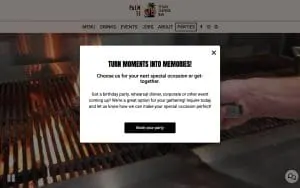 Palm 33 Steak and Seafood website
