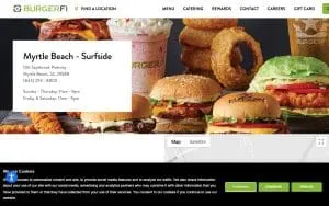BurgerFi website