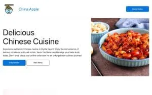 China Apple website