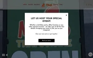Mango Thai website