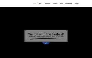 Osaka Hibachi and Sushi website
