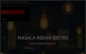 Masala Indian Bistro website