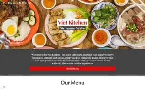 Viet Kitchen of Bluffton website