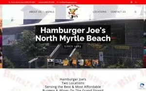 Hamburger Joe's of Surfside website