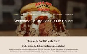 Bar-B-Que House of Surfside Beach website