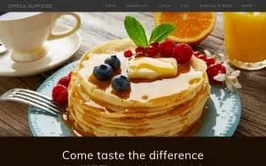 Omega Pancake House website