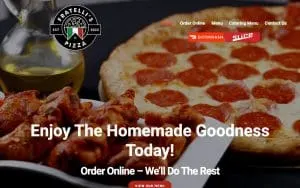 Fratelli's Pizza website