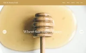 Salt & Honey Grill website