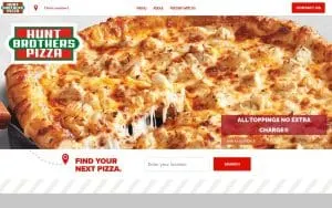 Hunt Brothers Pizza of Myrtle Beach website