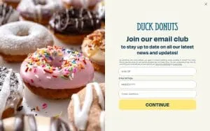 Duck Donuts of North Myrtle Beach website