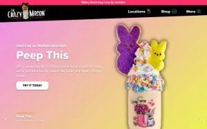 The Crazy Mason Milkshake Bar & Ice Cream Shop of Myrtle Beach website