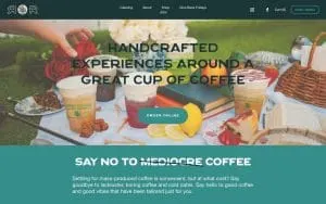 Rustic Roast website