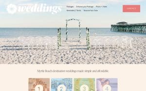 Romantic Myrtle Beach Weddings