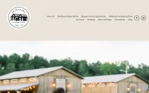 The Blessed Barn website