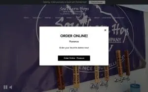 Southern Hops Brewing Company Murrells Inlet website