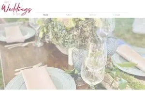 Simply Weddings by Amy website