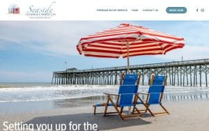 Seaside Chairs & Umbrellas